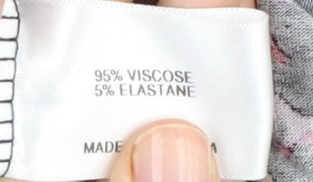 CC Petite Multicoloured Blouse - Women's Long Sleeve M