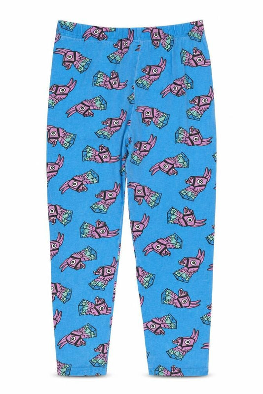 Fortnite Boys Blue Pyjama Pants, Size 10-11, Cotton, Graphic