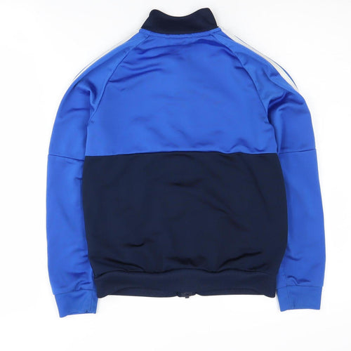 Adidas Boys Blue Track Jacket 9-10 Years