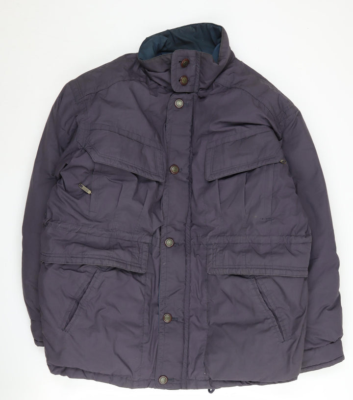 Unisex Grey Puffer Jacket, Size L, Winter Ready