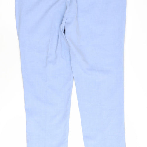 River Island Women's Blue Trousers, Size 30/32, Mid-Rise