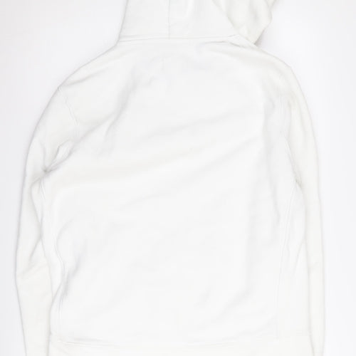 Levi's Men's White Pullover Hoodie M - Skateboard Style