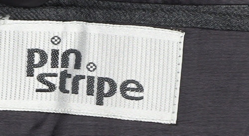 Pin Stripe Men’s Grey Wool Blazer, 40 Regular Jacket