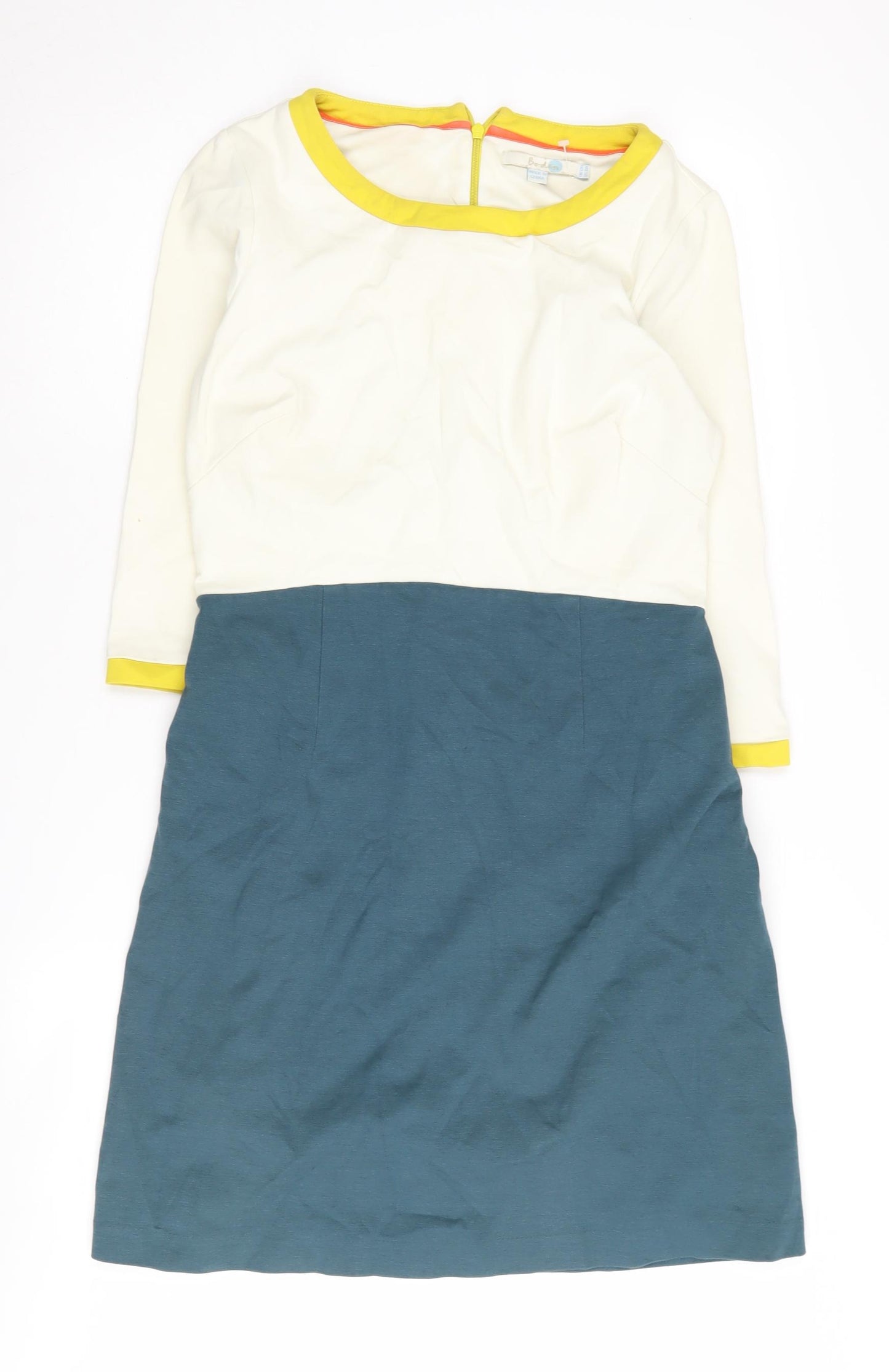 Boden Women's Multicoloured Size 12 Shift Dress