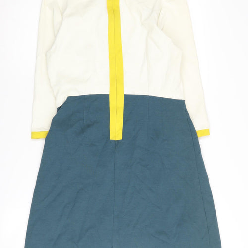 Boden Women's Multicoloured Size 12 Shift Dress