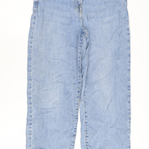 Next Women's Blue Cropped Jeans Size 8 Denim