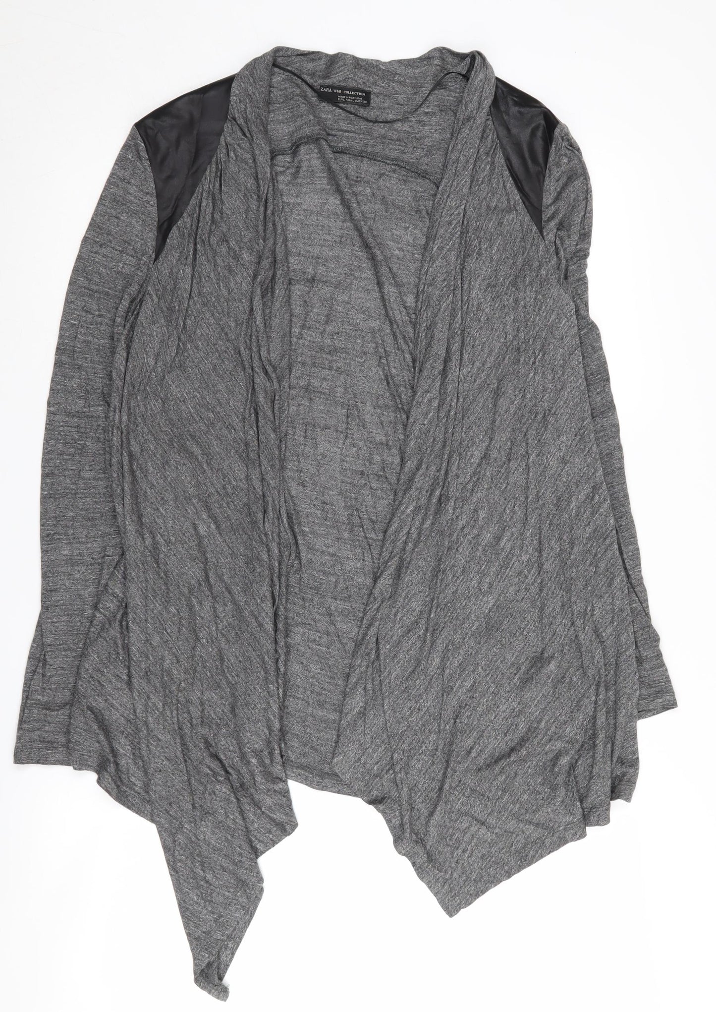 Zara Women's Grey Cardigan - Size 12