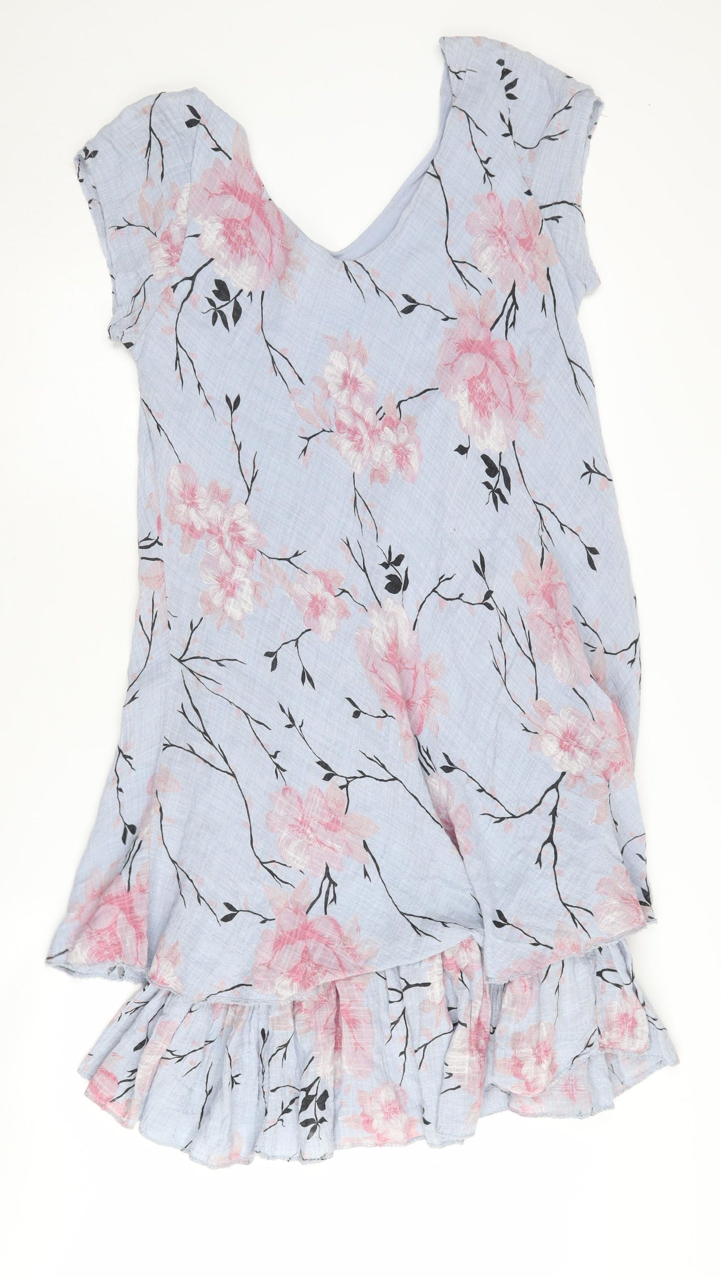 Luca Vanucci Women's Floral Shift Dress L Bohemian