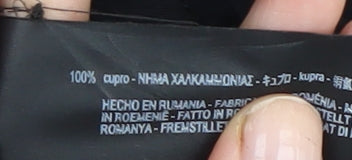 Zara Woman Black Ruffle Blouse for Women, Size M