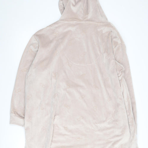 Ted Baker Women's Beige Hooded Nightwear, Size 10-12