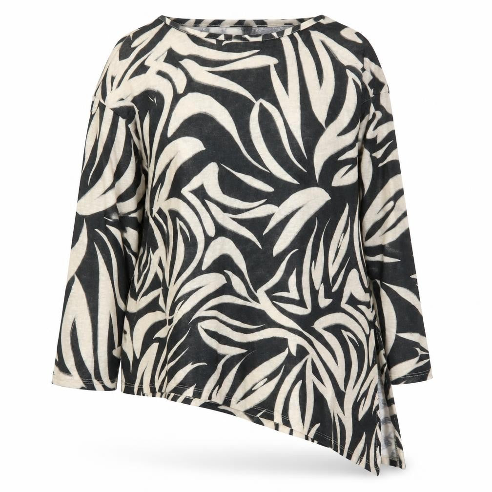 Front view of Principles Women's Black Cape Jumper, size 12