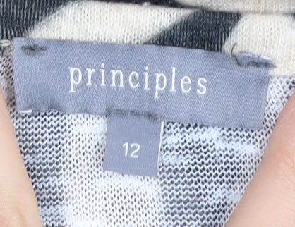 Principles Women's Black Cape Jumper Size 12
