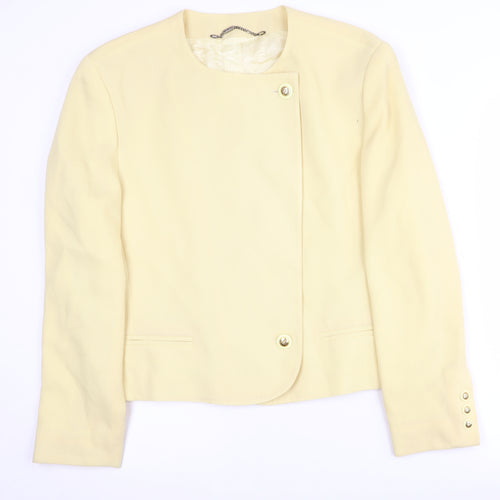Hucke Mode Ivory Women's Blazer Size 14