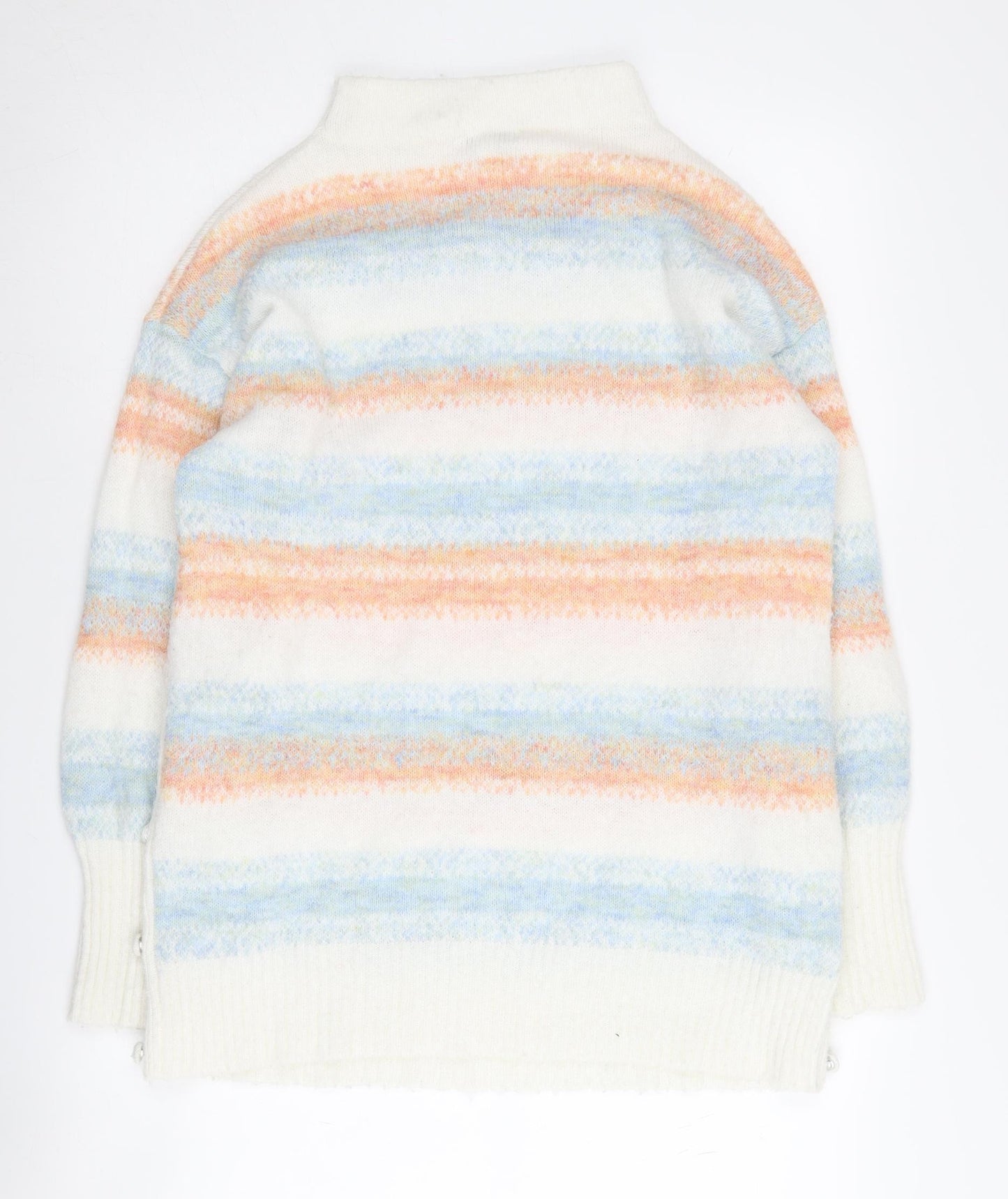 Monsoon Women's Multicoloured Striped Knit Jumper M