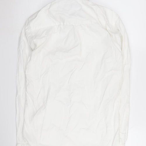 AllSaints Men's White XS Button-Up Casual Shirt