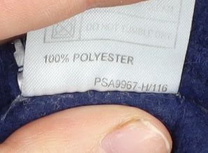 Peter Storm Men's Blue Fleece L Zip Jacket, Waterproof L