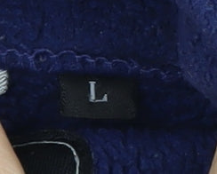 Peter Storm Men's Blue Fleece L Zip Jacket, Waterproof L