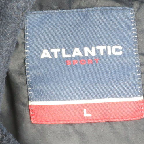 Atlantic Sport Men's Blue Fleece Jacket L