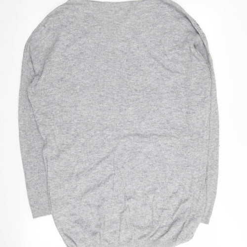 Next Grey Sequin Women's Long Sleeve Jumper Size 10