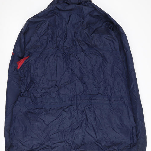 Regatta Men's Blue Rain Coat, 2XL, Waterproof, Hooded