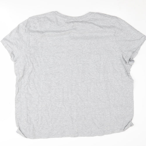 Disney Women's Grey Dumbo T-Shirt XL - Casual Short Sleeve