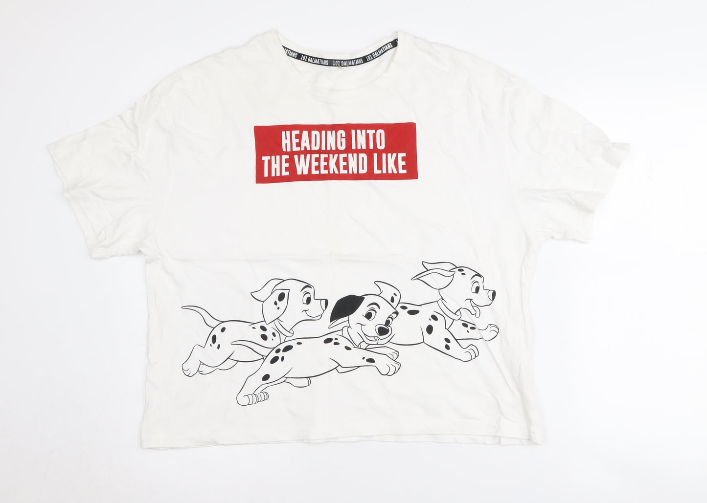 Disney at George White T-Shirt 101 Dalmatians Size 16