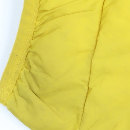 H&M Boys Yellow Puffer Jacket, 9-10 Years, Hooded, Casual