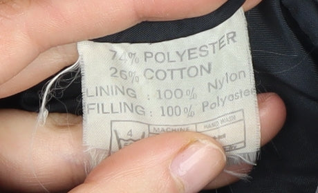 O.B. Sports Men's Black XL Waistcoat with Zipped Pockets