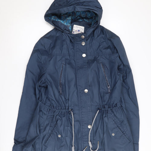 Mantaray Women's Blue Parka Jacket Size 16 Casual