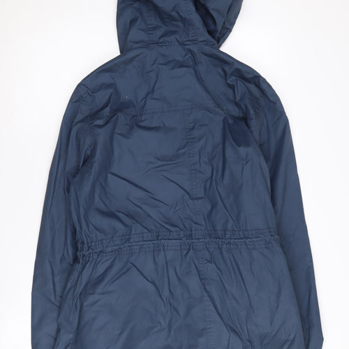 Mantaray Women's Blue Parka Jacket Size 16 Casual