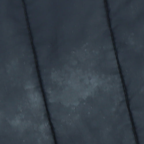 DLX Men's Black Hooded Puffer Jacket Size S