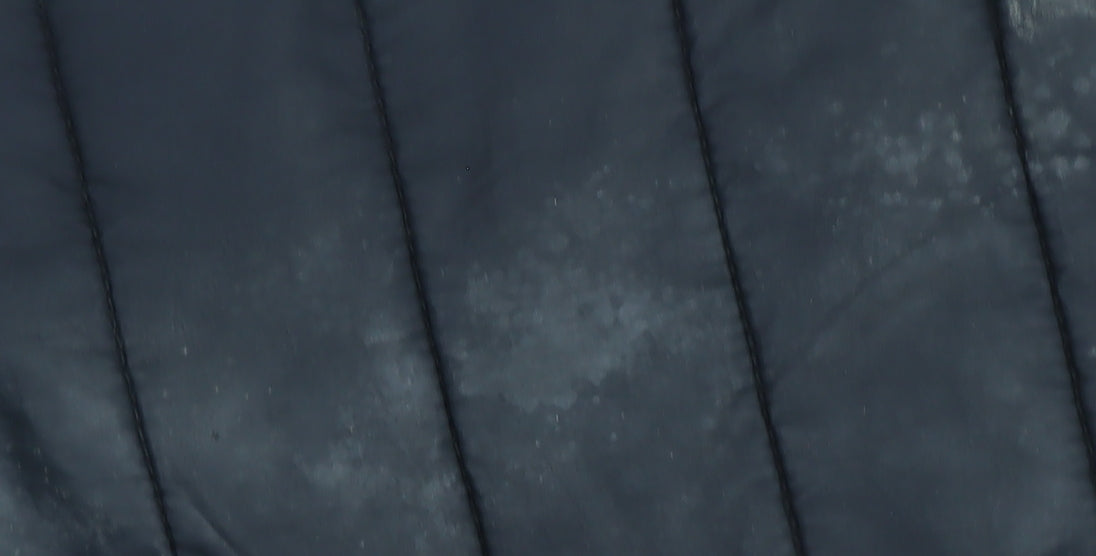 DLX Men's Black Hooded Puffer Jacket Size S