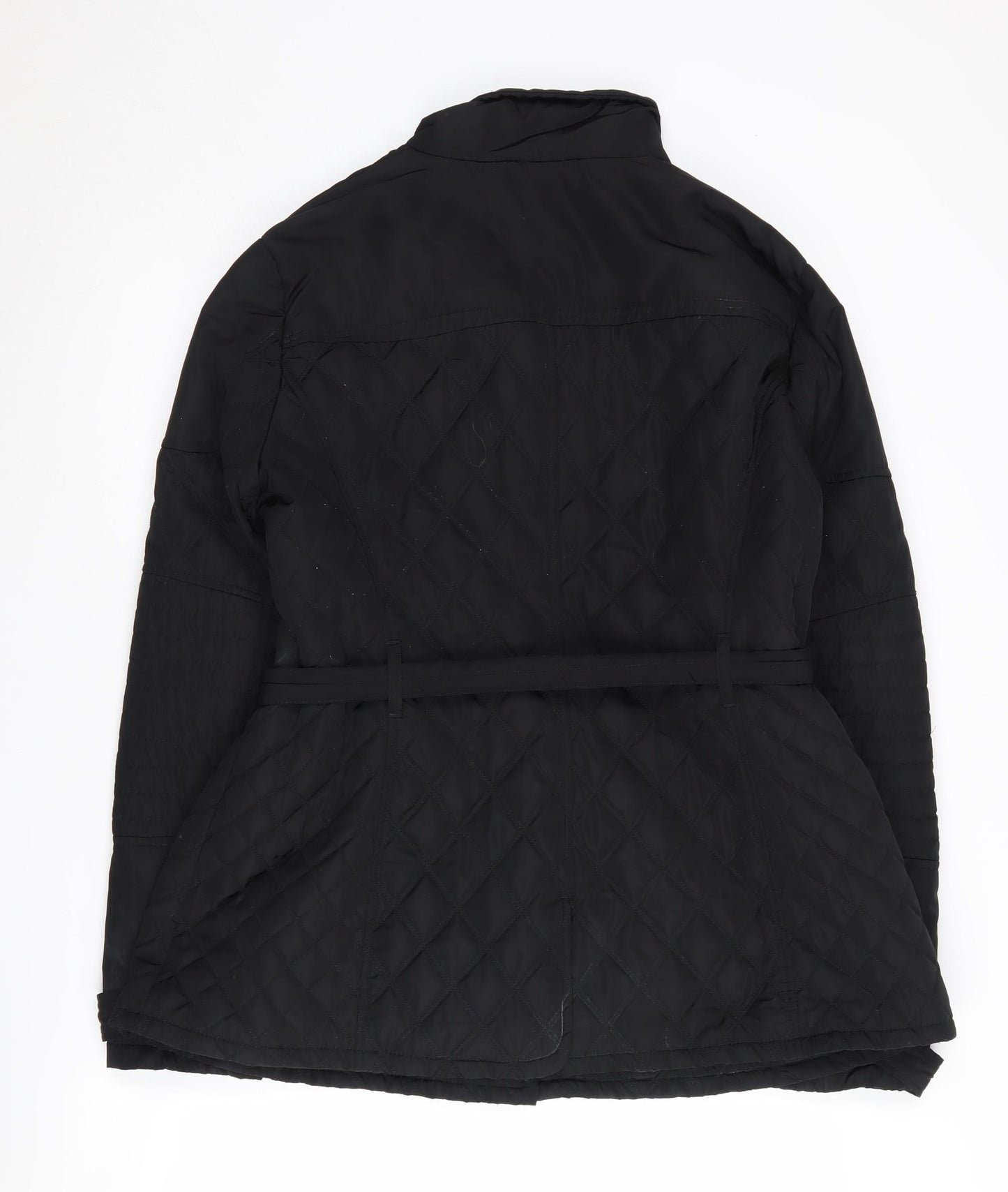 Next Women's Black Quilted Jacket Size 18