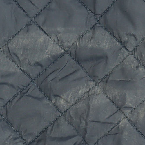 H&M Boys Blue Quilted Jacket 14 Years Lined Casual