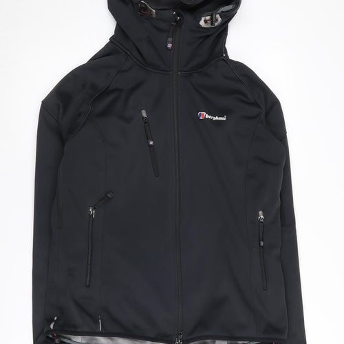 Berghaus Women's Black Soft Shell Mid Jacket Size 14