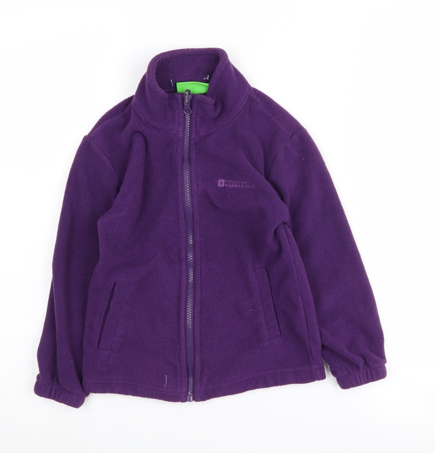 Mountain Warehouse Girls Purple Fleece Jacket 5-6 Years