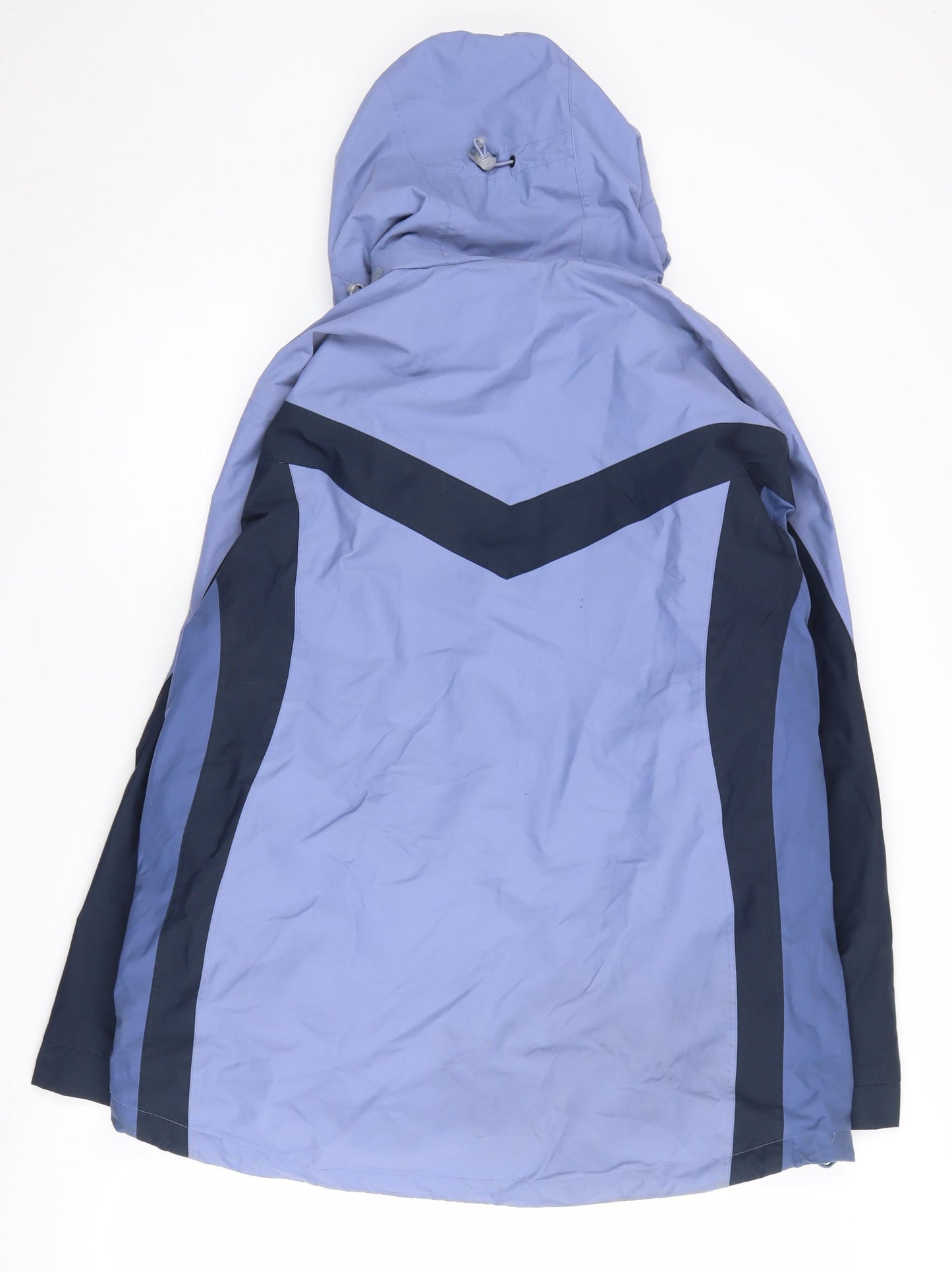 Gelert Women's Blue Waterproof Rain Coat Jacket Size 18