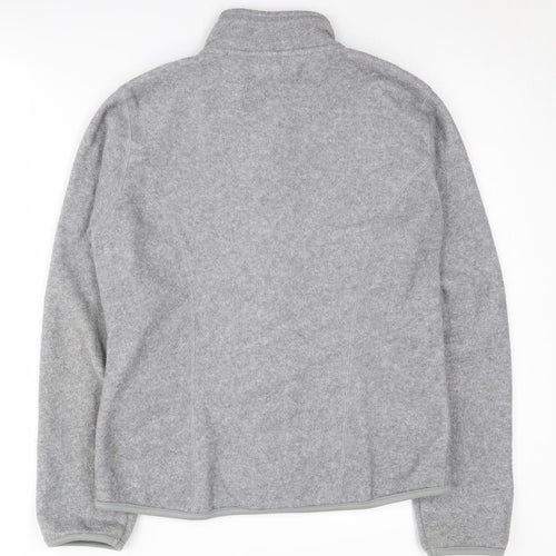 Gap Women's Grey Full Zip Jacket Size M