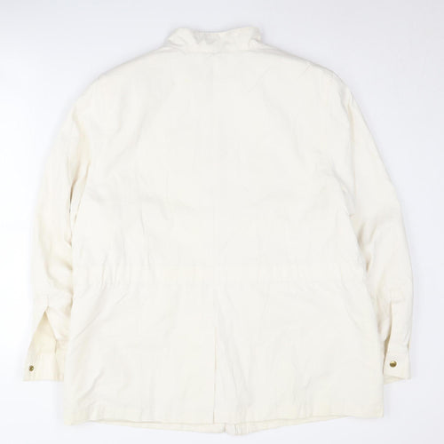 Marks & Spencer Women's Ivory Belted Jacket 16