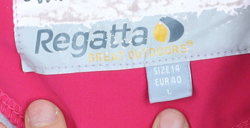 Regatta Women's Pink Softshell Jacket Size 14