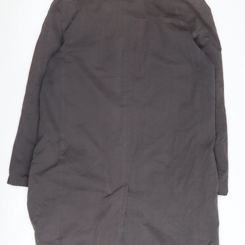 Marks and Spencer Women's Grey Overcoat Size 14