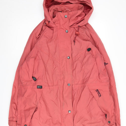 Regatta Women's Pink Parka Jacket, UK 14, Hooded Outdoor