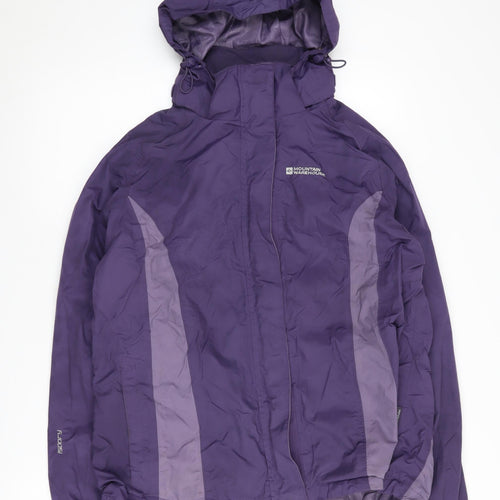 Mountain Warehouse Women's Purple Rain Coat Size 16