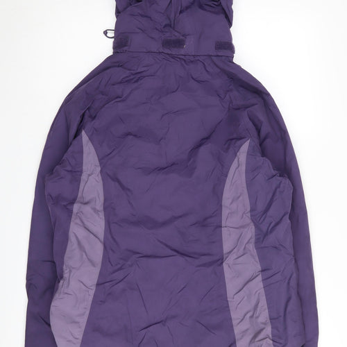 Mountain Warehouse Women's Purple Rain Coat Size 16