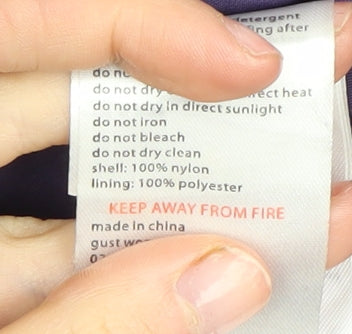 Mountain Warehouse Women's Purple Rain Coat Size 16