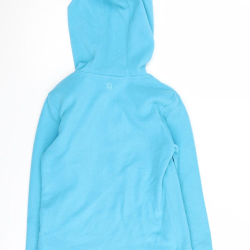Mountain Warehouse Girls Blue Fleece Hoodie 7-8 Years