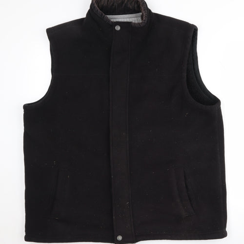 Marks and Spencer Unisex Black XL Waistcoat