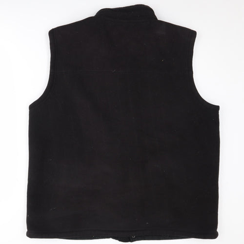 Marks and Spencer Unisex Black XL Waistcoat