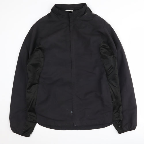 Tombo Men's Black Windbreaker, Small, Polyester