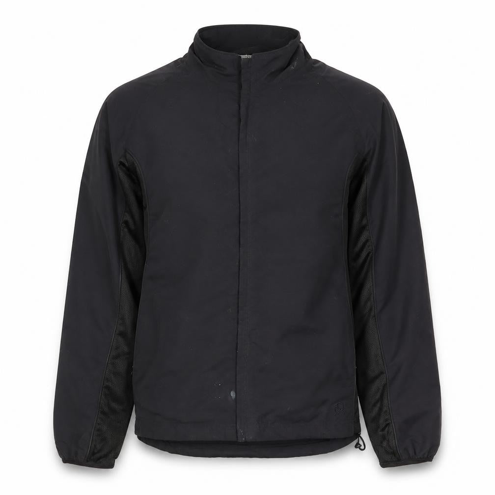 Tombo Men's Black Windbreaker, Small, Polyester